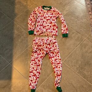 Carter's Sleigh and Reindeer Pajama Set